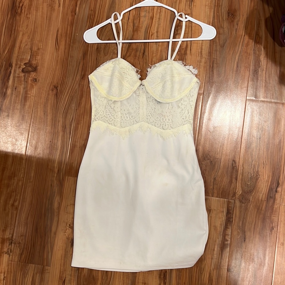 White dress